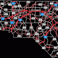 North Carolina - Road Map