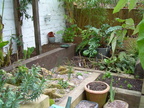 Ewen and Emily\'s garden with railway sleepers Photo 1 WEB