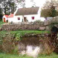 irish thatched cottage donegal