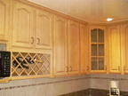 natural maple cathedral kitchen cabinets
