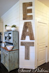 reclaimed wood sign