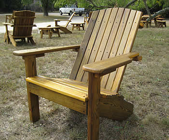 Curved Back Adirondack Chair on Sales Lot.jpg